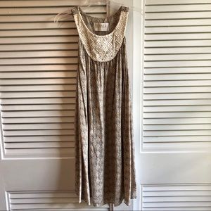 Silk swing dress by Sunner